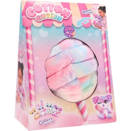 Spectron Cotton Cuties Puppy - Scented Cotton Candy Soft Toy 30cm