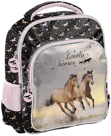 PASO Peuterrugzak Paard - 33 x 26 x 10 cm - Polyester