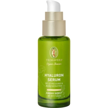 Primavera Energieboost Hyaluronserum ontstressend en regenererend Dagopvang Dames 30 ml
