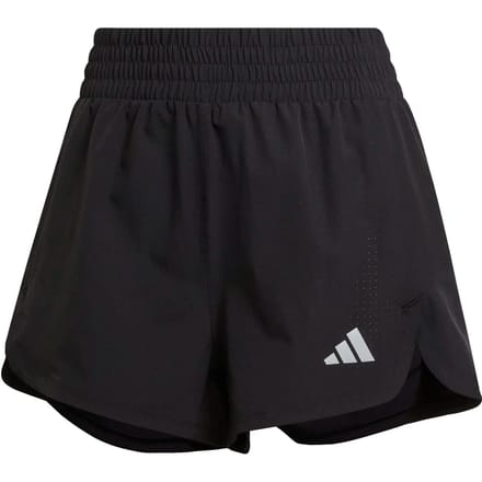 Adidas Racer Pacer Woven 5´´ Korte Broek Zwart S Vrouw