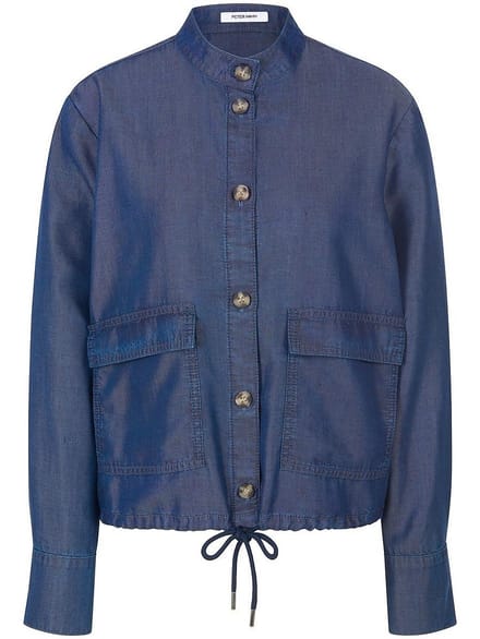 Blousejasje Van DAY.LIKE blauw