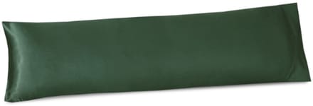 Beauty Silk - Satijnen Body Pillow Kussensloop - Groen - 40x145 cm - Glans Satijn