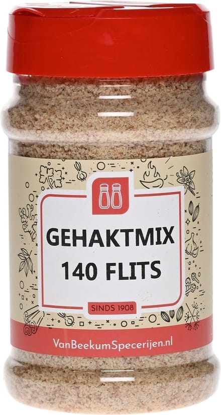 Van Beekum Specerijen - Gehaktmix 140 (flits) - Strooibus 160 Gram