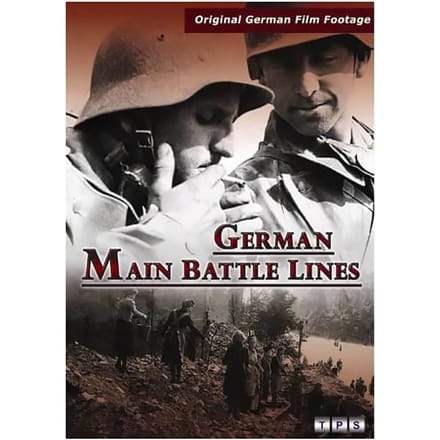 German Main Battle Lines
