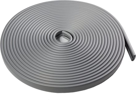 PVC Leuning - Trapleuning PVC - Veiligheid Verhoging - Weerbestendig Materiaal - 5 meter - Grijs