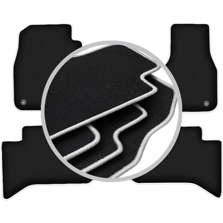 CARLUX-SILVER automatten voor: Dodge RAM short DJ (2009-2019)