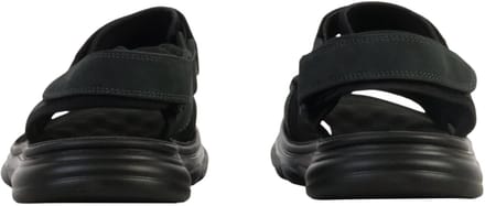 Platte sandalen met klittenband