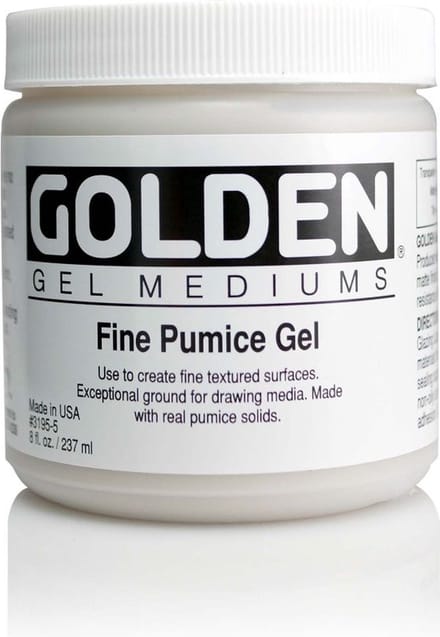 Golden | Gel Mediums | Fine Pumice Gel | Pot á 237ml