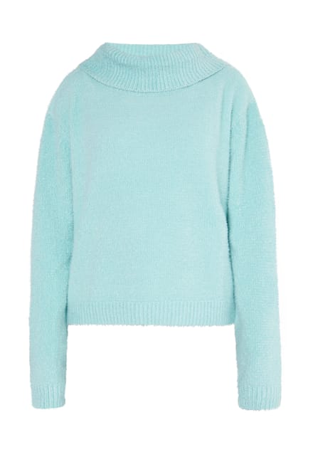 Mymo Gebreide trui Dames aqua
