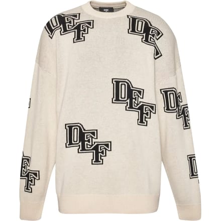 DEF - Knit Crewneck sweater/trui - XL - Beige