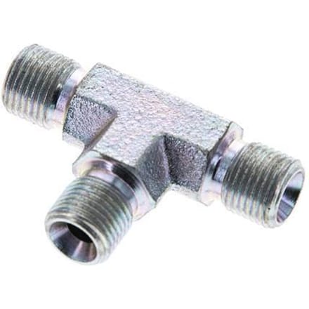 T-Fitting G1/8'' Buitendraad Staal 475bar (6673,75psi)