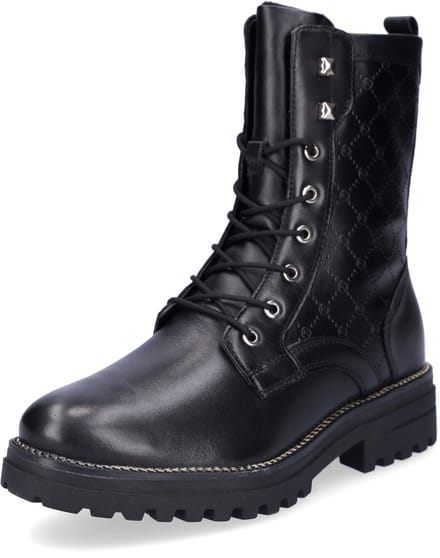 Tamaris Veterboot -  Vrouwen -  Zwart - Maat 40