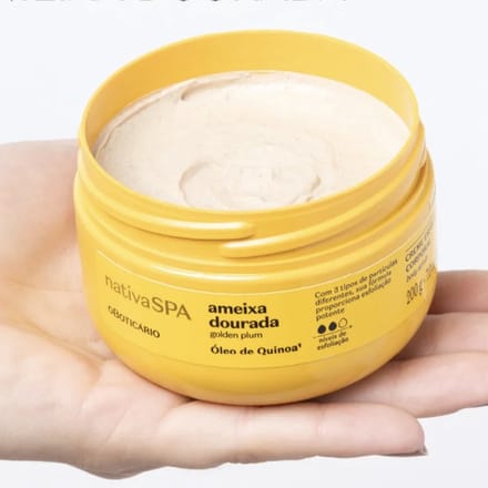 Nativa Spa Golden Plum Exfoliating Body Scrub 200g