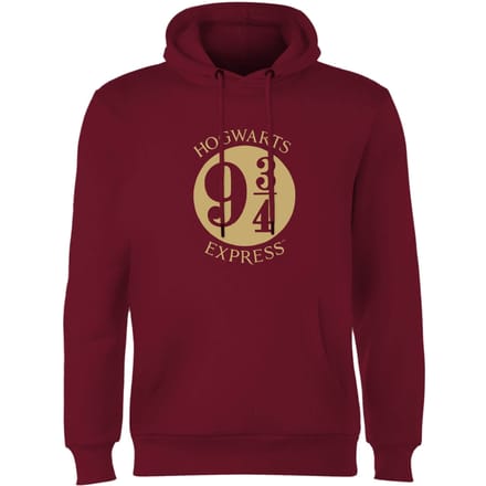 Harry Potter Platform Hoodie - Burgundy - S