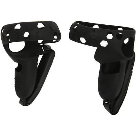 Siliconen Controller Cover voor Quest 2 Voorkom Uitglijden Valbestendig Beschermende VR Controller Grip black