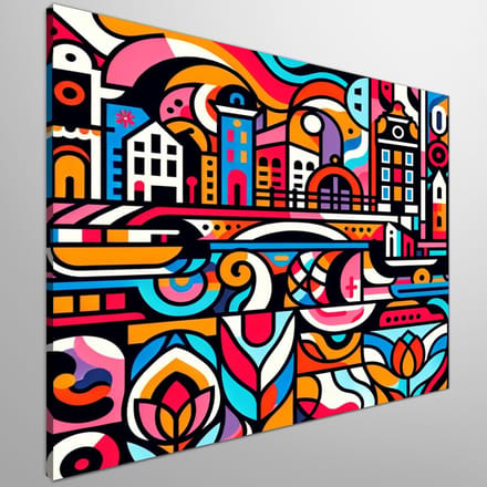 Kunstprint | Wanddecoratie | Canvas | 100 × 100 cm
