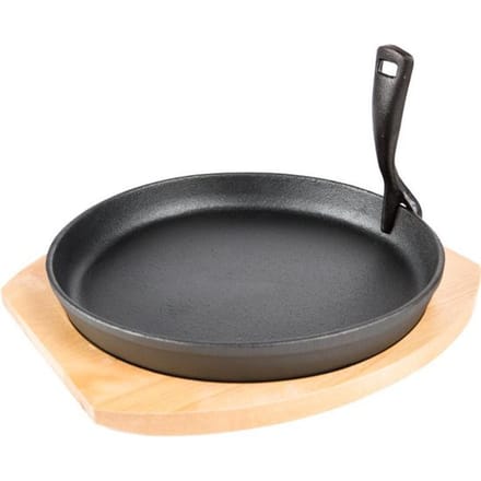 Grill Guru Cooking Plate & Holder XL