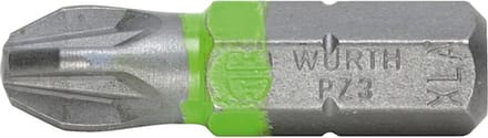 Wurth - Bit PZ C 6,3 (1/4) - C 6.3 PZ-bit (1/4 inch) x 10 st -