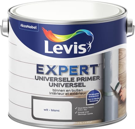 Levis - Expert Universele Primer Binnen En Buiten - Wit - 2,5 L