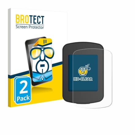 BROTECT - Screenprotector voor Decathlon Van Rysel GPS 100 - Folie Beschermfolie transparant 2 Stuks