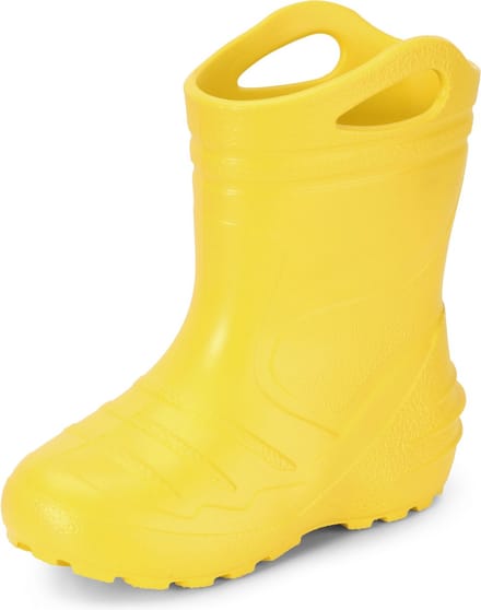 Ladeheid LA-KL-051-Summer Kinderen Regenlaarzen - Rubber Laarzen - EVA - Geel1 - 29