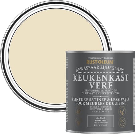 Rust-Oleum Crème Keukenkastverf Zijdeglans - Featherstone 750ml