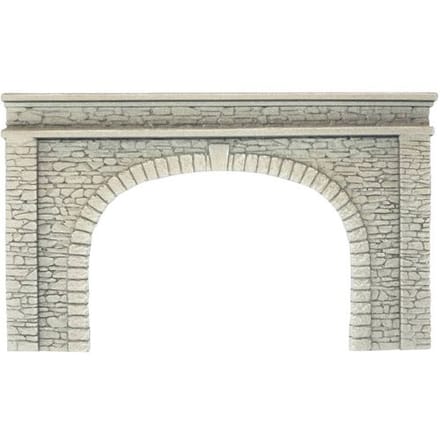 NOCH 58062 H0 Tunnelportaal 2-sporig Hardschuim model