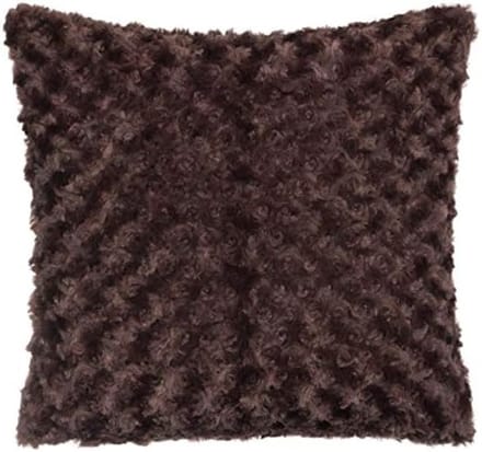 PromoHome Decoratief kussen imitatiebont vierkant 40x40 cm