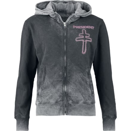 President Vest met capuchon - Release - S tot XXL - voor Vrouwen - grijs