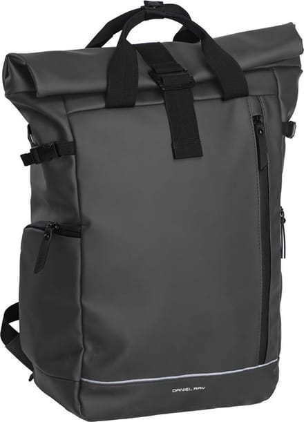 Daniel Ray Central Rolltop Laptoprugzak Waterproof XL - Antraciet