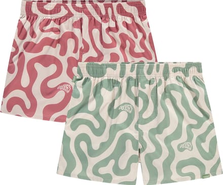 Pockies - 2-Pack - Swirls Boxers - Boxer Shorts - Maat: S