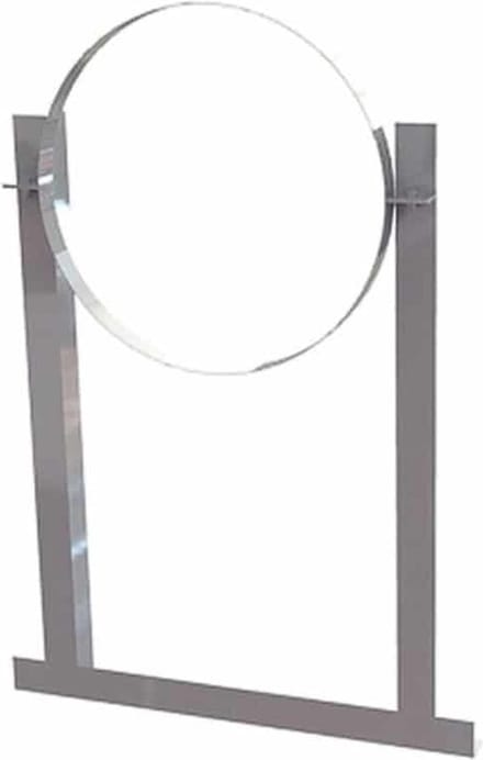 Aluminium dakbeugel voor buis Ø 250 mm