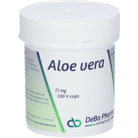 Aloe Vera 200:1 V-caps 100x75mg Deba