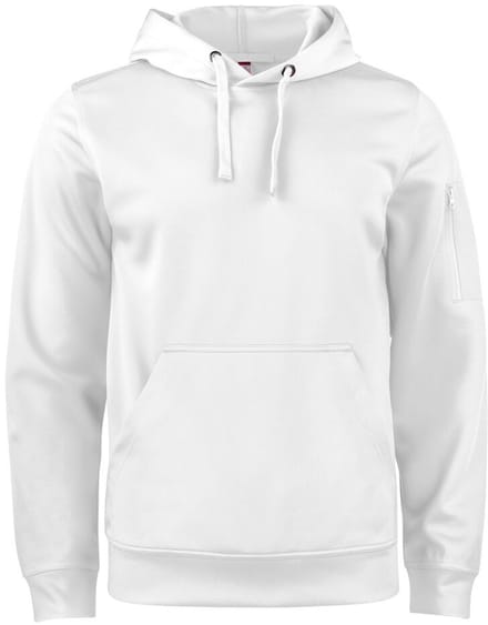 Clique Basic Active Hoody 021011 - Wit - 3XL