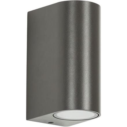 KS Verlichting Flash Up en Down Muurlamp Antraciet