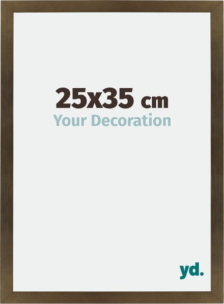 Your Decoration - Fotolijst 25x35 cm - MDF - Brons Decor - Mura