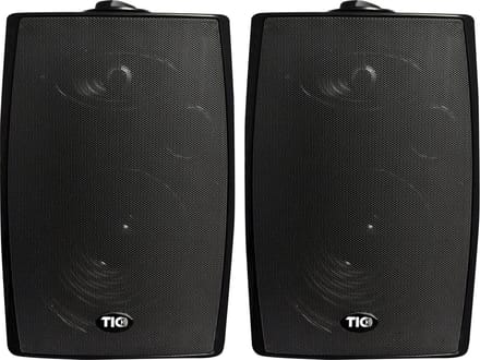 TIC ASP90-B - Premium Professional Terras Speakers 8Ω 70v 6.5” 160W (paar) - zwart