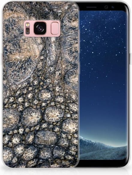 Samsung Galaxy S8 TPU Hoesje Krokodillenprint