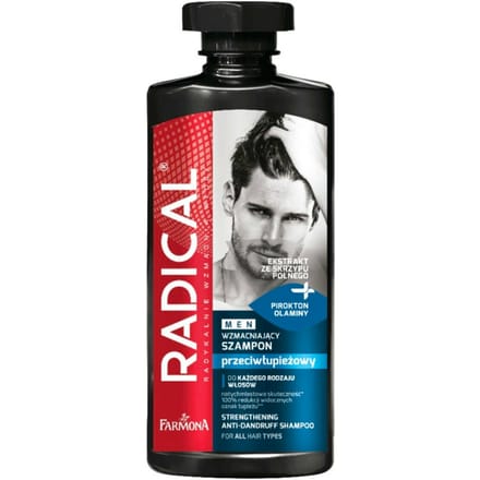 Radical Men Strengthening Anti-Dandruff Shampoo 400 ml