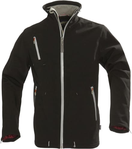 Harvest Snyder softshell jas | Zwart | 2131035 | maat XXL