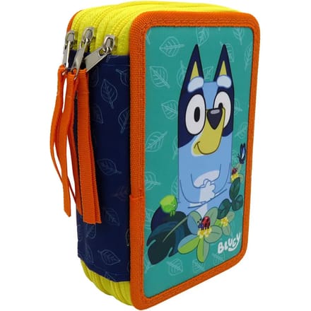 Driehoekige etui met bladeren voor kinderen Cyp Brands (x39)