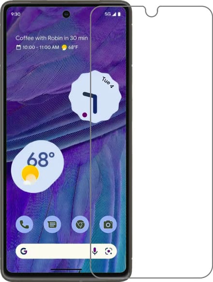 Screenprotector Geschikt voor Google Pixel 7A - Extra Sterk - Beschermglas - Gehard Glas - Tempered Glass - Screen Protector