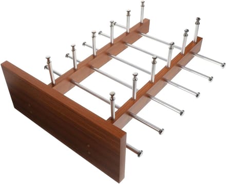 Brillen Display - Zonnebrilhouder Organizer - Bureau Decoratie - Ruimtebesparend Ontwerp - 42.5 cm - Houtnerf