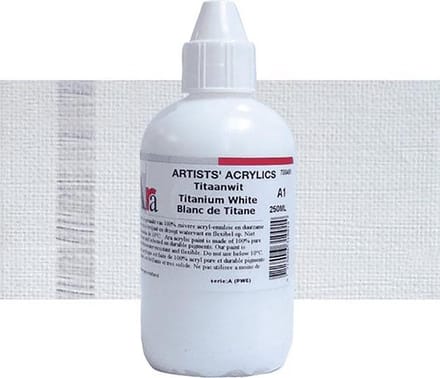ARA Acrylverf 250 ML A1 Titanium White