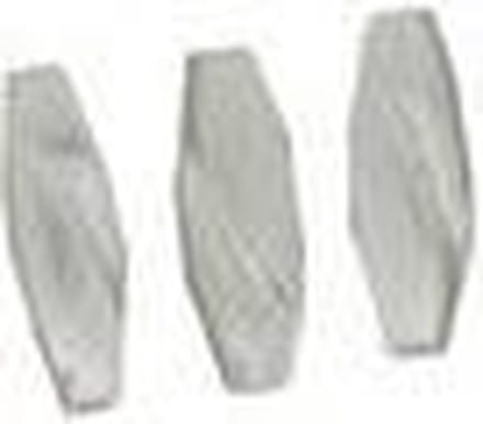 0805-14314 Parels gedraait wit 5x14 mm