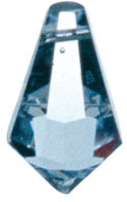Regenboog kristal 20 x 12 mm ijspegel