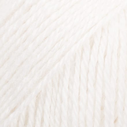 DROPS Alpaca Uni Colour - 101 wit - Wol Garen