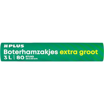 Boterhamzakjes Knooptop 3L