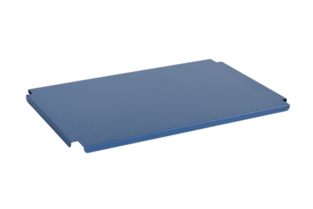 HAY Colour Crate Deksel L - metaal - dark blue
