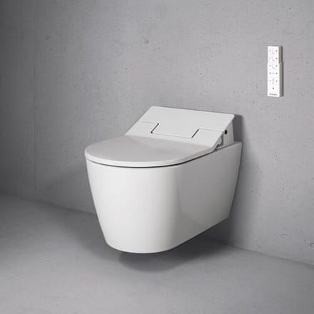 Duravit Me by starck wandcloset 57cm met spoelrand voor sensowash wit